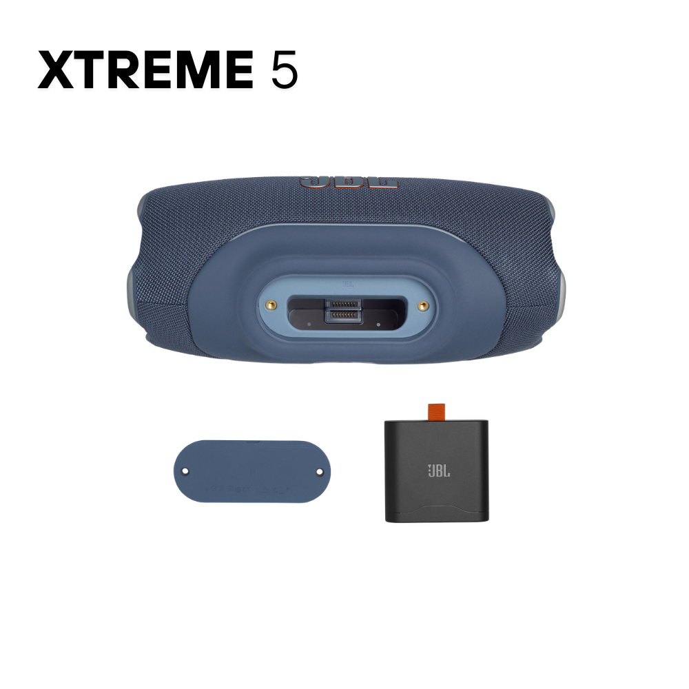 PARLANTE BLUETOOTH JBL XTREME 5 CON HASTA 28 HORAS Y VINCULACION AURACAST COLOR AZUL - 4