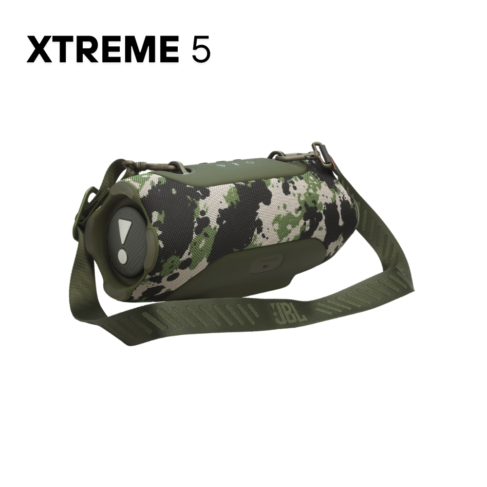 PARLANTE BLUETOOTH JBL XTREME 5 CON HASTA 28 HORAS Y VINCULACION AURACAST COLOR CAMUFLADO - 3