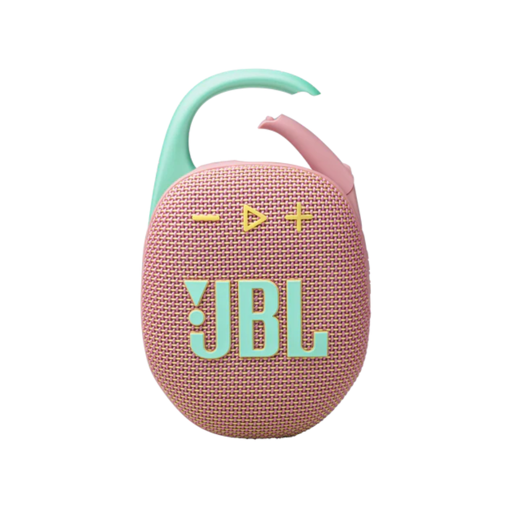 PARLANTE PORTÁTIL JBL CLIP 5 CON AURACAST Y DURACIÓN DE HASTA 12 HORAS COLOR ROSA - 4