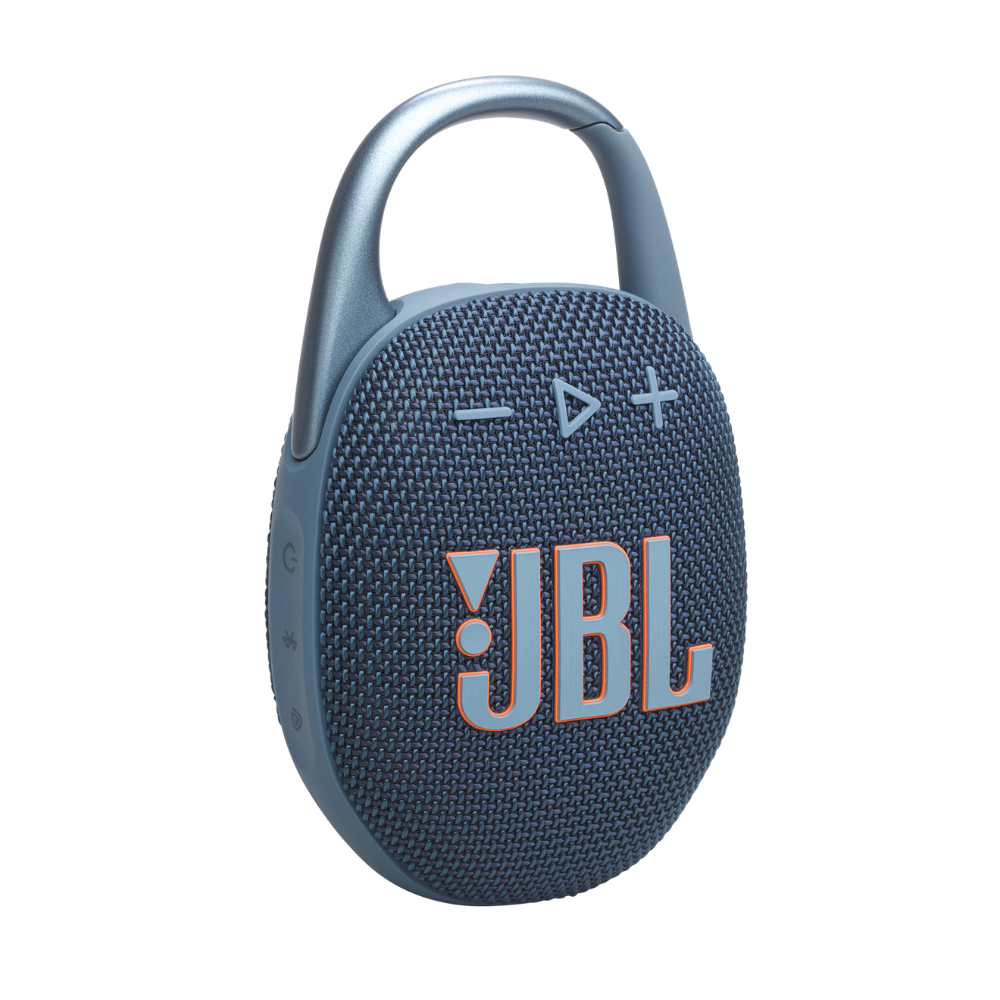 PARLANTE PORTÁTIL JBL CLIP 5 CON AURACAST Y DURACIÓN DE HASTA 12 HORAS COLOR AZUL - 1