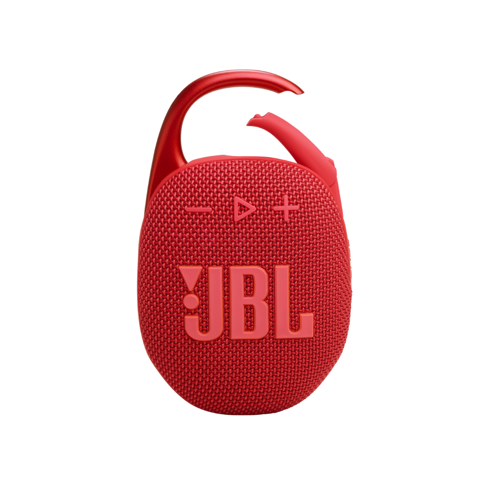 PARLANTE PORTÁTIL JBL CLIP 5 CON AURACAST Y DURACIÓN DE HASTA 12 HORAS COLOR ROJO - 2