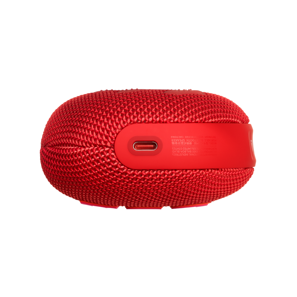 PARLANTE PORTÁTIL JBL CLIP 5 CON AURACAST Y DURACIÓN DE HASTA 12 HORAS COLOR ROJO - 3