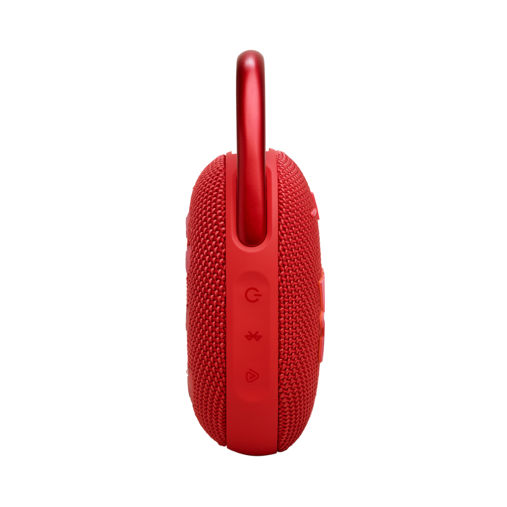 PARLANTE PORTÁTIL JBL CLIP 5 CON AURACAST Y DURACIÓN DE HASTA 12 HORAS COLOR ROJO - 4