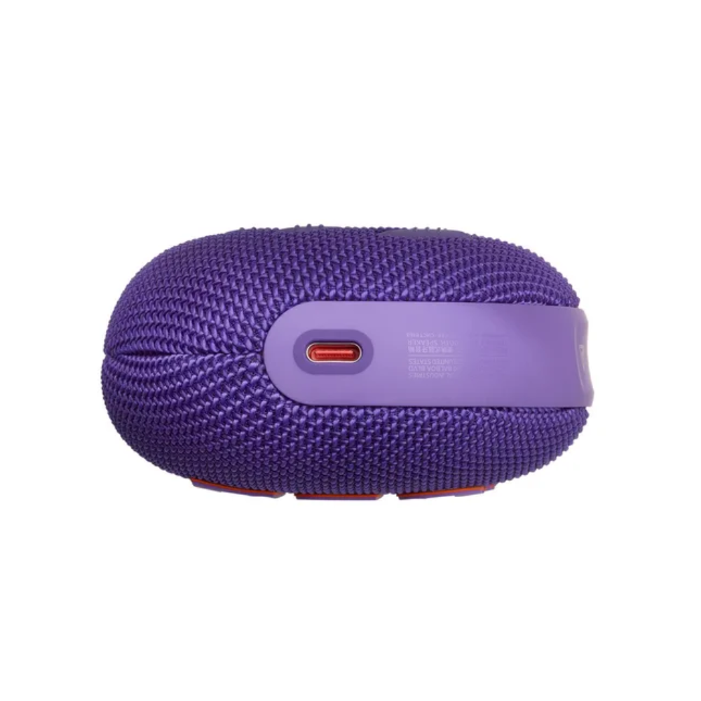 PARLANTE PORTÁTIL JBL CLIP 5 CON AURACAST Y DURACIÓN DE HASTA 12 HORAS COLOR MORADO - 3