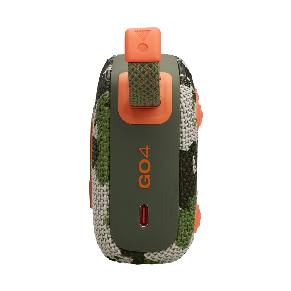PARLANTE PORTÁTIL JBL GO4 IP67 CON 7 HORAS Y VINCULACIÓN AURACAST COLOR CAMUFLADO - 2