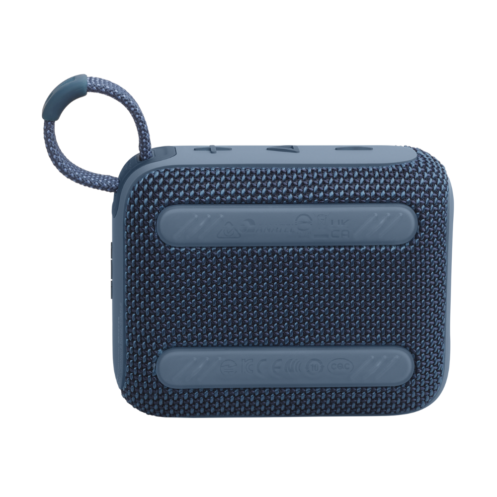 PARLANTE PORTÁTIL JBL GO4 IP67 CON 7 HORAS  Y VINCULACIÓN AURACAST COLOR AZUL - 4