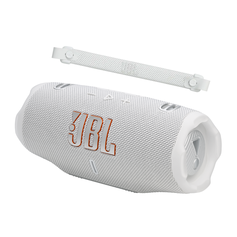 PARLANTE PORTÁTIL JBL CHARGE 6 CON POWER BANK INCORPORADO Y CON SONIDO PRO DE JBL COLOR BLANCO - 2
