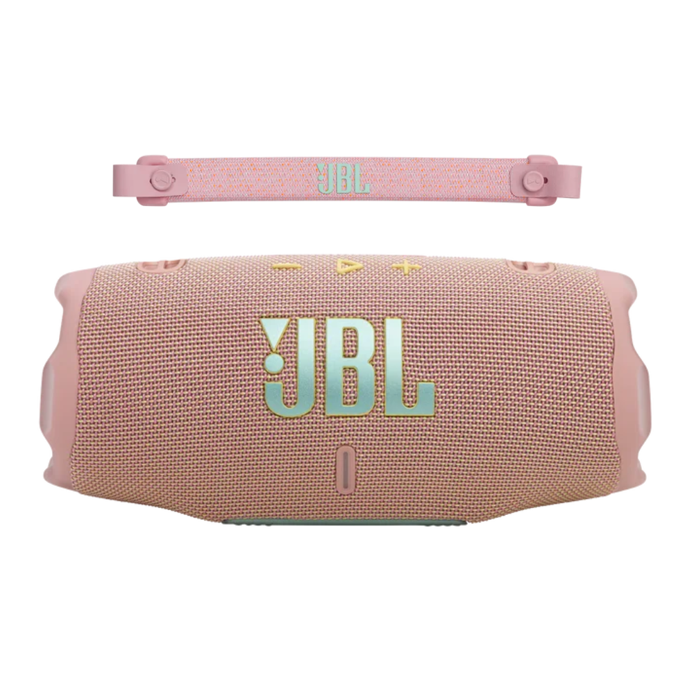PARLANTE PORTÁTIL JBL CHARGE 6 CON POWER BANK INCORPORADO Y CON SONIDO PRO DE JBL COLOR ROSADO - 2