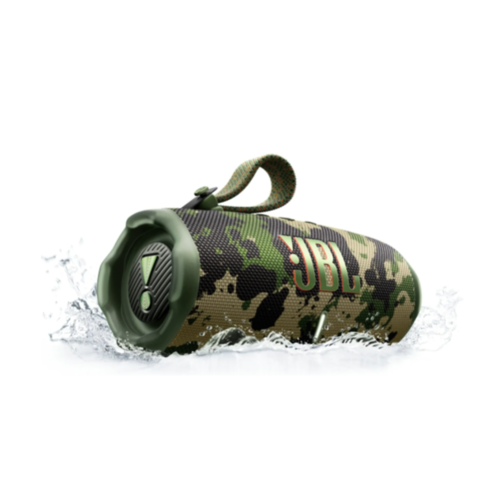 PARLANTE PORTÁTIL JBL CHARGE 6 CON POWER BANK INCORPORADO Y CON SONIDO PRO DE JBL COLOR CAMUFLADO - 1