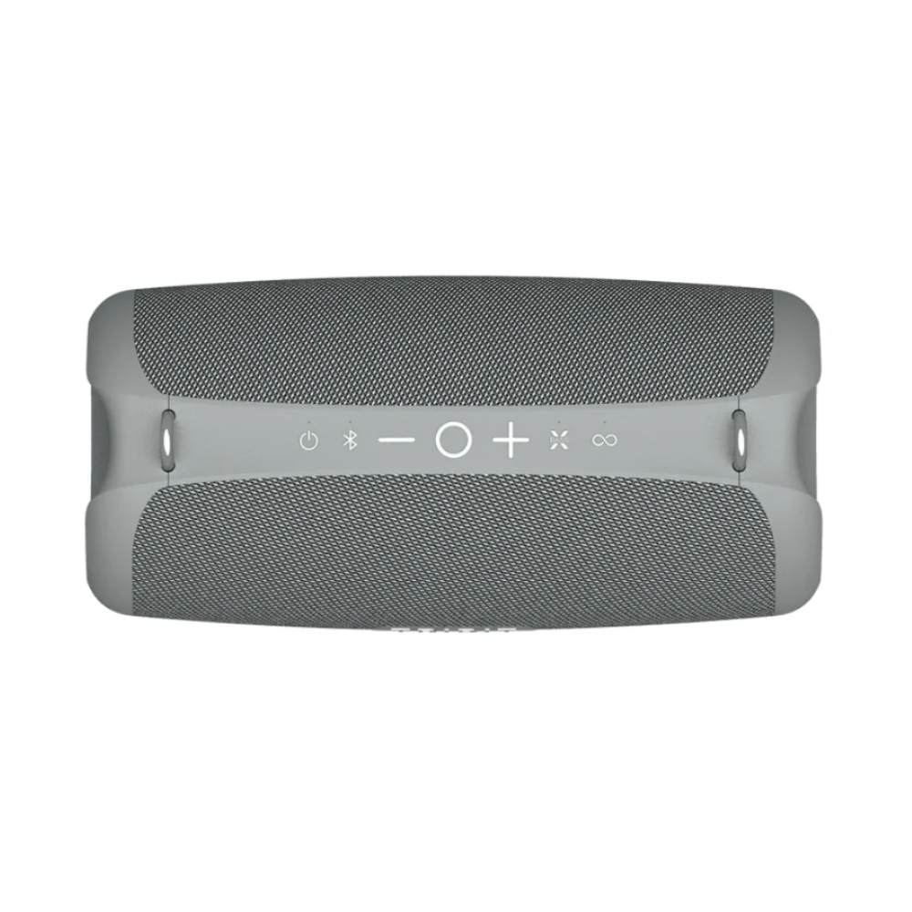 PARLANTE TRIBIT STORMBOX LAVA DE HASTA 24 HORAS Y BAJOS ULTRAPROFUNDOS COLOR GRIS - 3