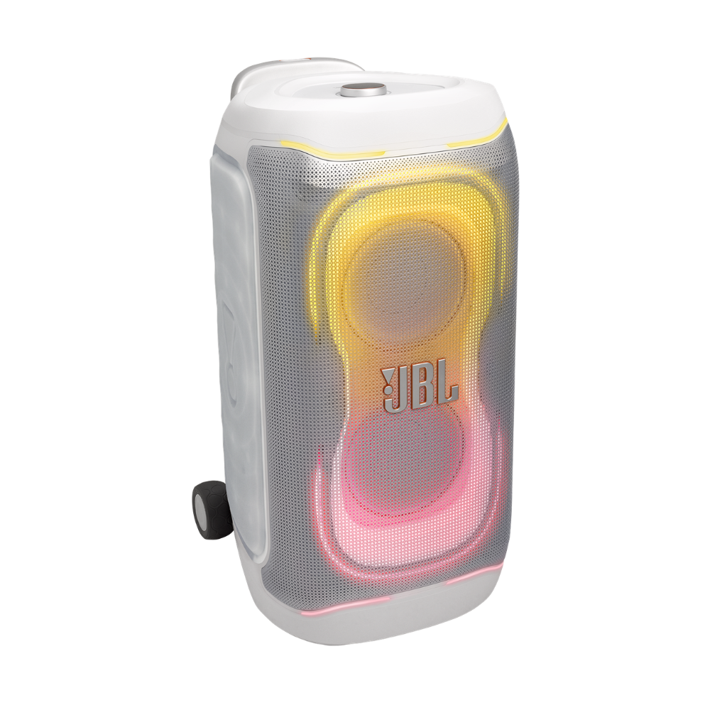 PARLANTE JBL PARTYBOX 330 DE 280W CON VINCUALCIÓN AURACAST Y DURACIÓN DE HASTA 18 HORAS - BLANCO - 1