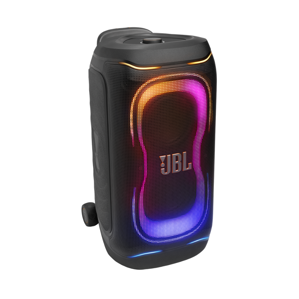 PARLANTE JBL PARTYBOX 330 DE 280W CON VINCULACION AURACAST Y DURACION DE HASTA 18 HORAS - NEGRO - 1