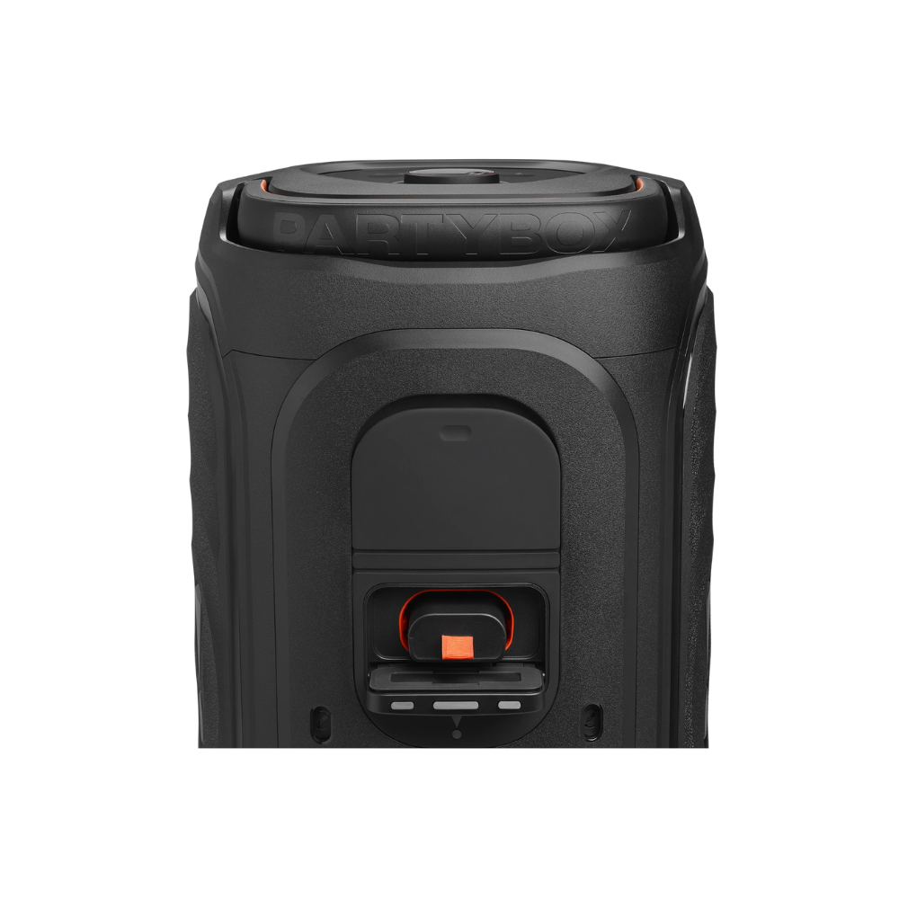 PARLANTE BLUETOOTH JBL PARTYBOX 130 NEGRO CON ESPECTACULO DE LUCES Y VINCULACION AURACAST - 4