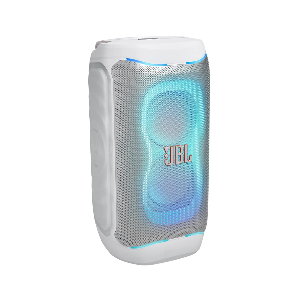 PARLANTE BLUETOOTH JBL PARTYBOX 130 BLANCO CON ESPECTACULO DE LUCES Y VINCULACION AURACAST - 1