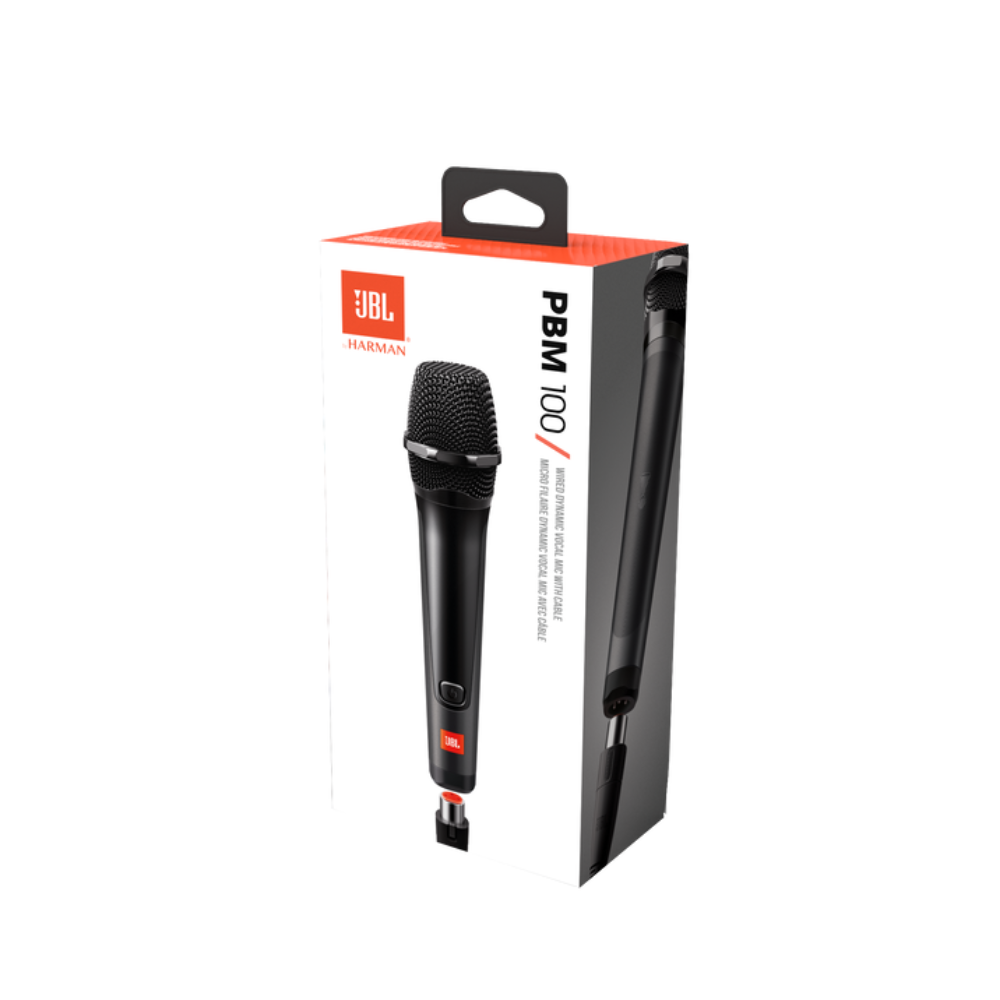 JBL PBM 100 MICRÓFONO VOCAL DINÁMICO CON CABLE NEGRO - 4