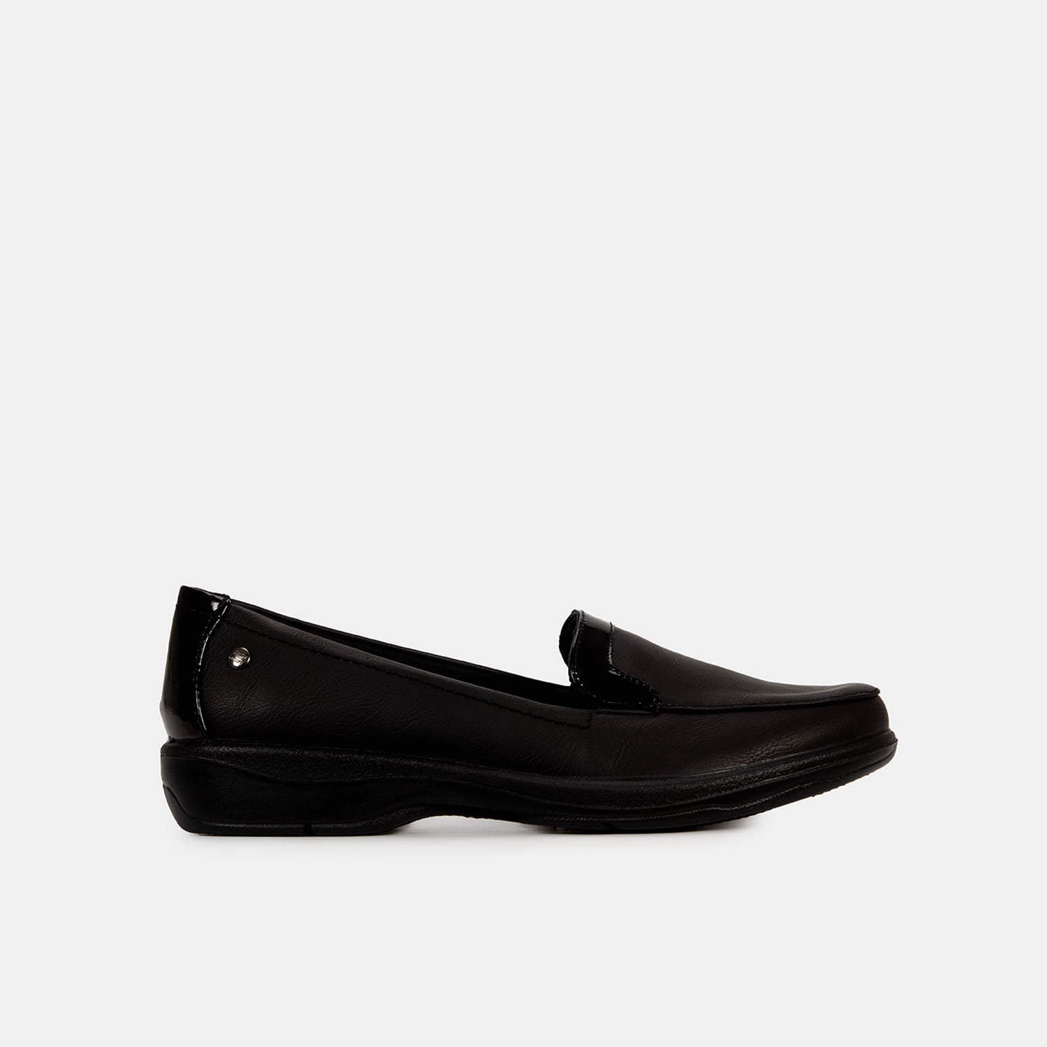 MOCASINES MUJER BATA NEGRO CASUALES COMFIT - 1