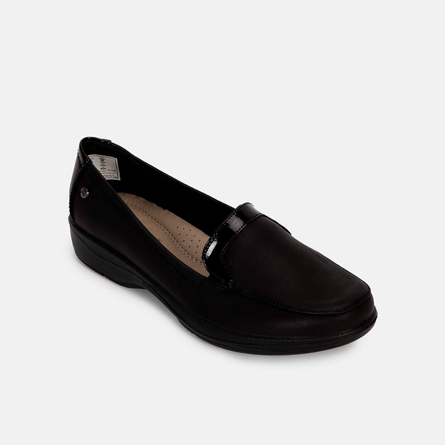 MOCASINES MUJER BATA NEGRO CASUALES COMFIT - 2
