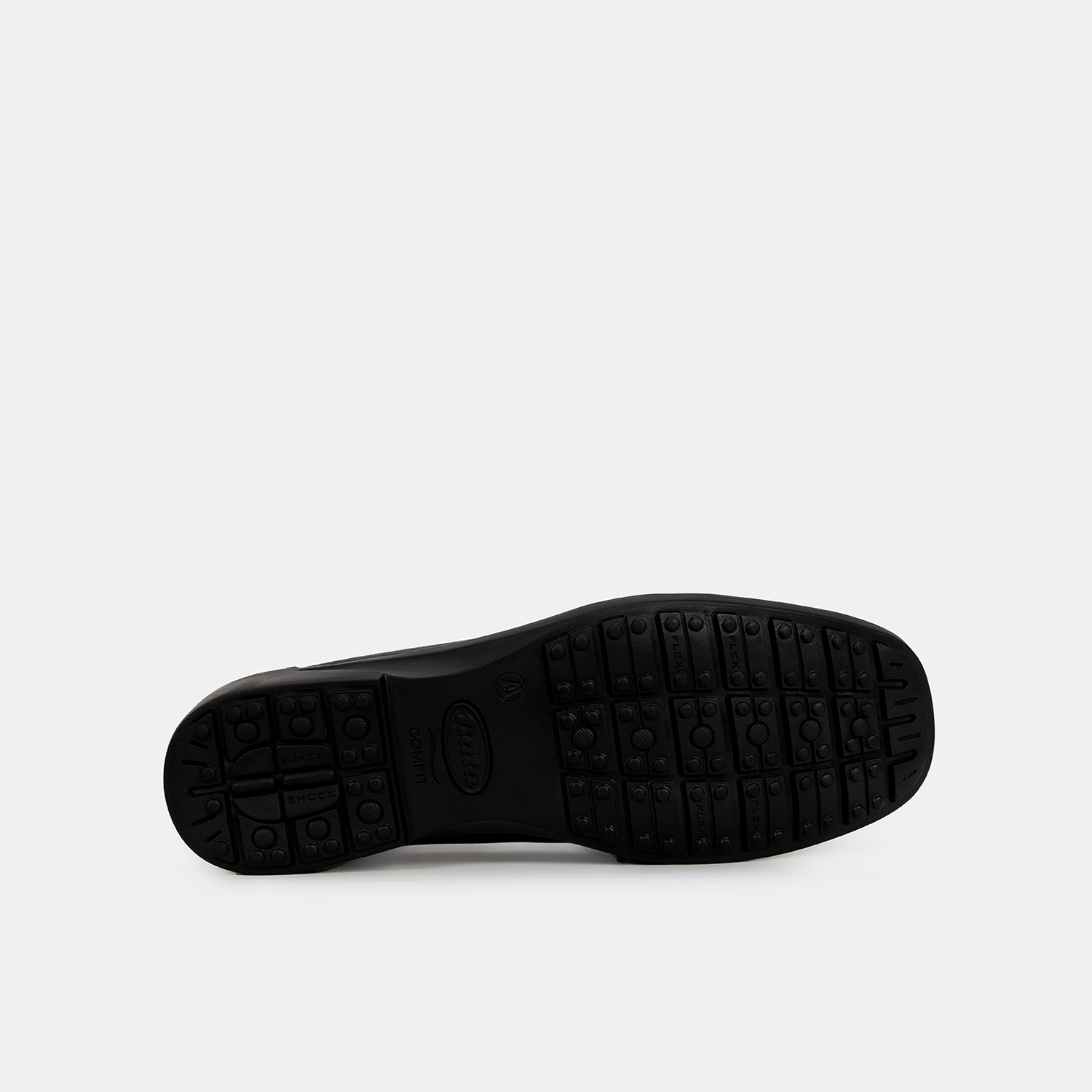 MOCASINES MUJER BATA NEGRO CASUALES - 5