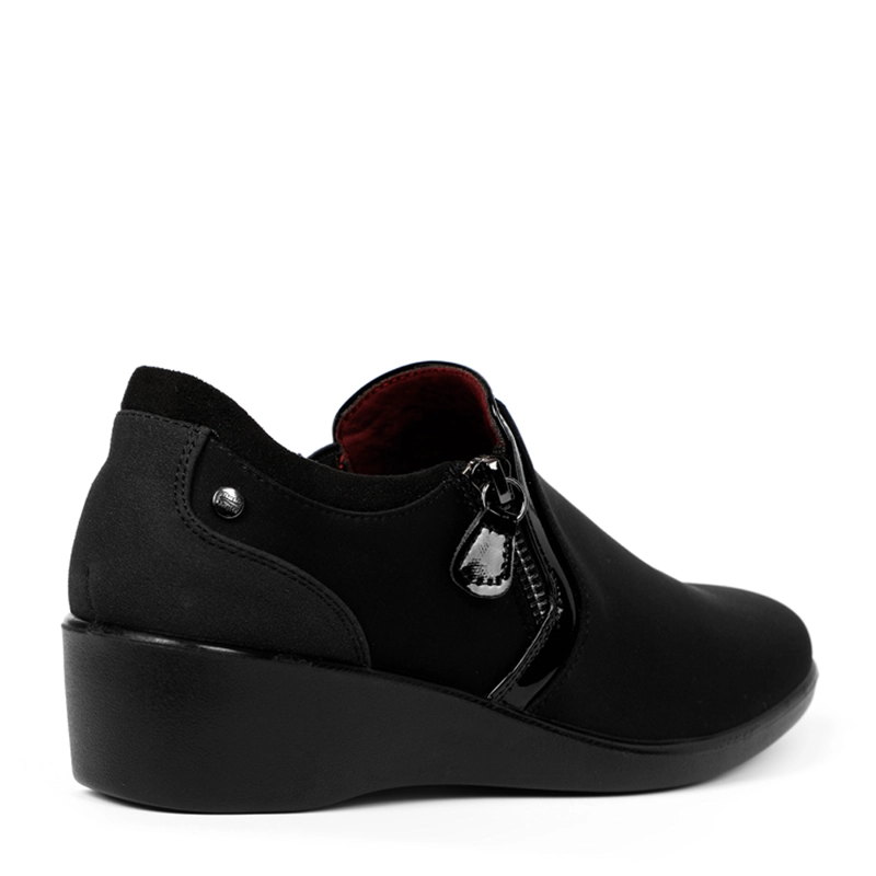 MOCASINES MUJER BATA NEGRO COMFIT - 4