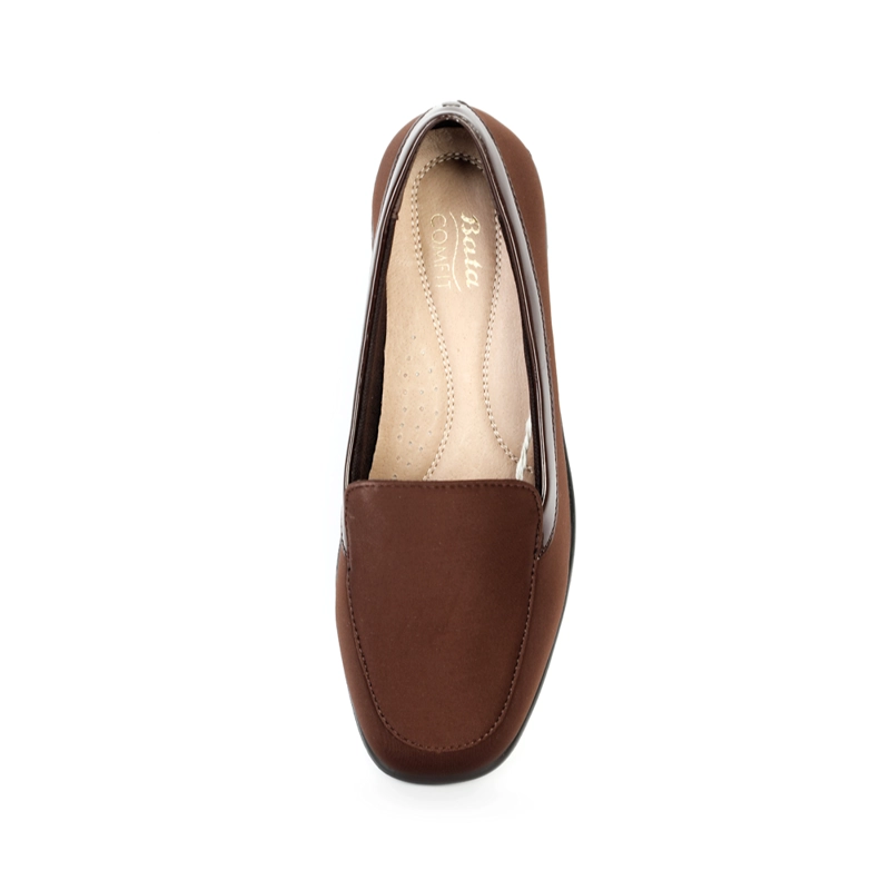 MOCASINES MUJER BATA BEIGE CASUALES - 2