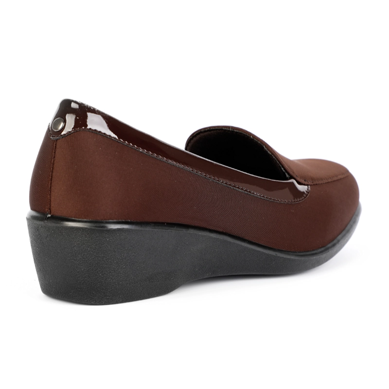 MOCASINES MUJER BATA BEIGE CASUALES - 3