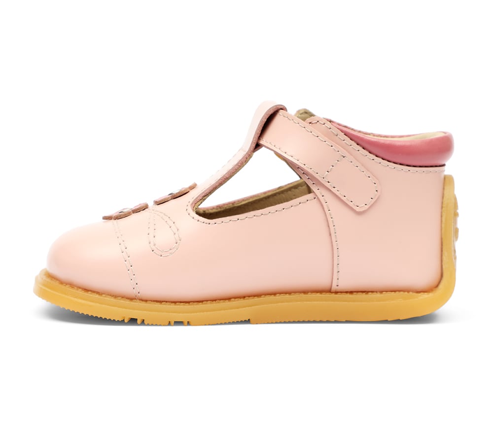 ZAPATOS DE VESTIR NIÑA BUBBLEGUMMERS CUERO ROSADO - 3