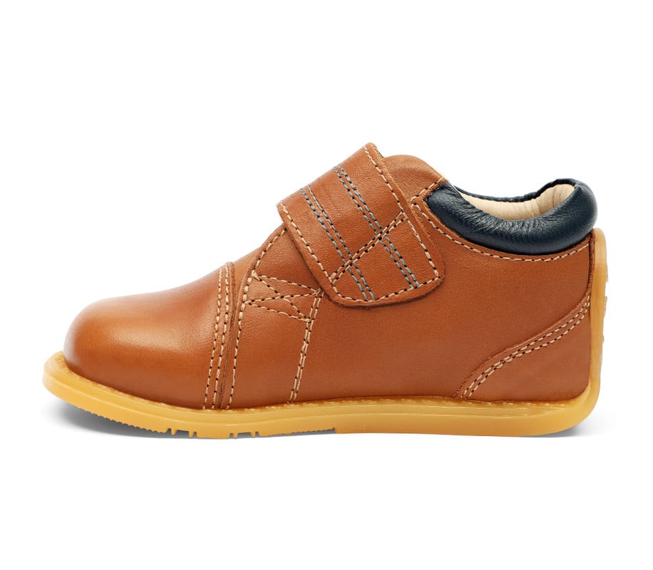 ZAPATOS NIÑO BUBBLEGUMMERS CUERO BEIGE - 3