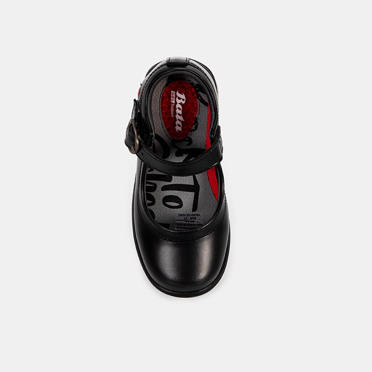 ZAPATOS ESCOLARES PARA NIÑA BATA NEGRO - 3