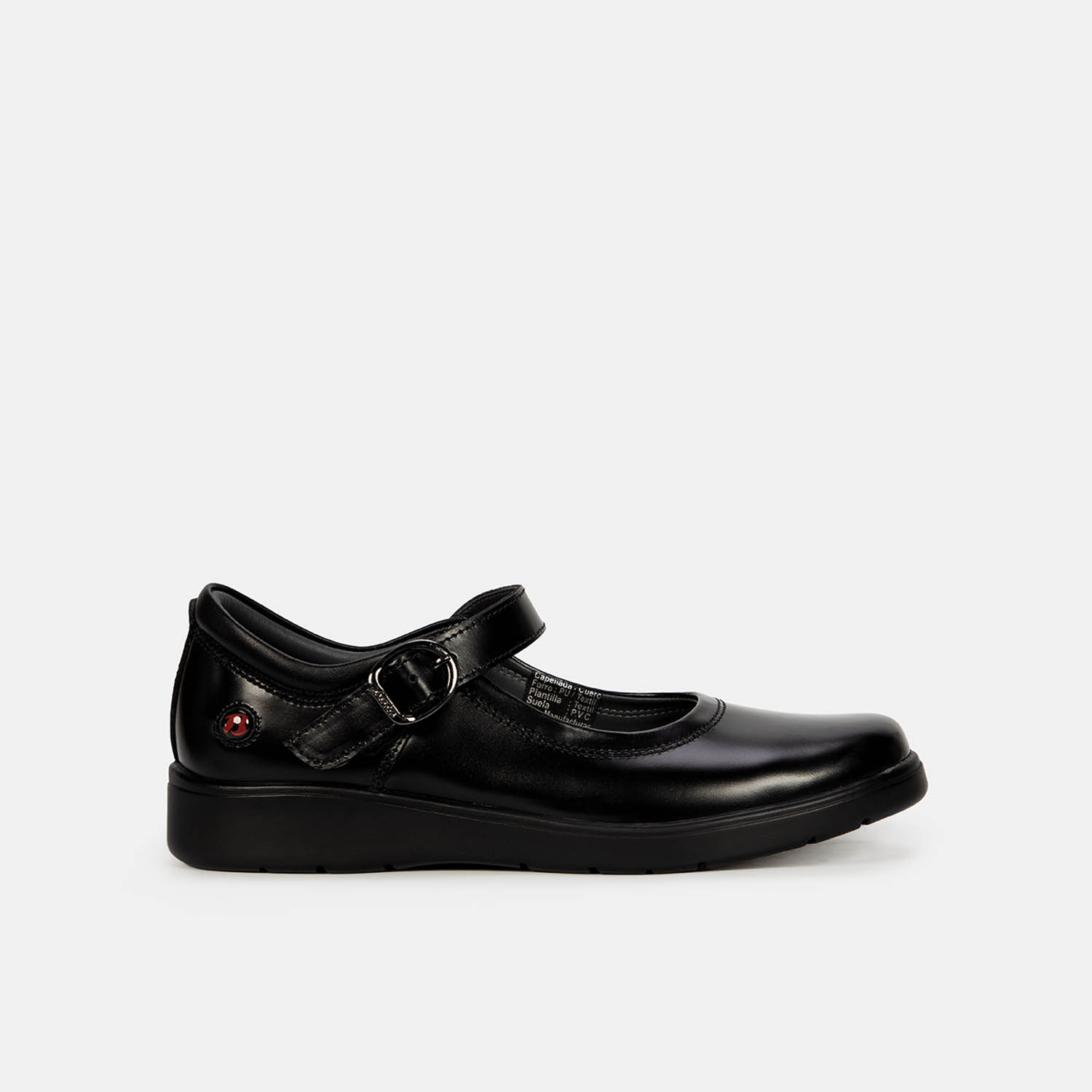 ZAPATOS ESCOLARES NIÑA BATA NEGRO - 1