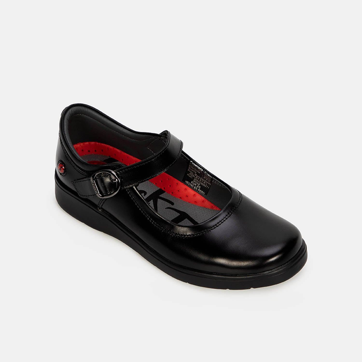 ZAPATOS ESCOLARES NIÑA BATA NEGRO - 2