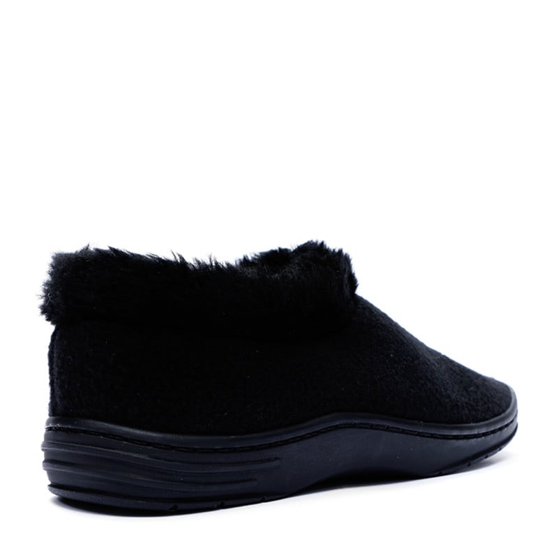 PANTUFLAS PARA MUJER BATA NEGRO - 3