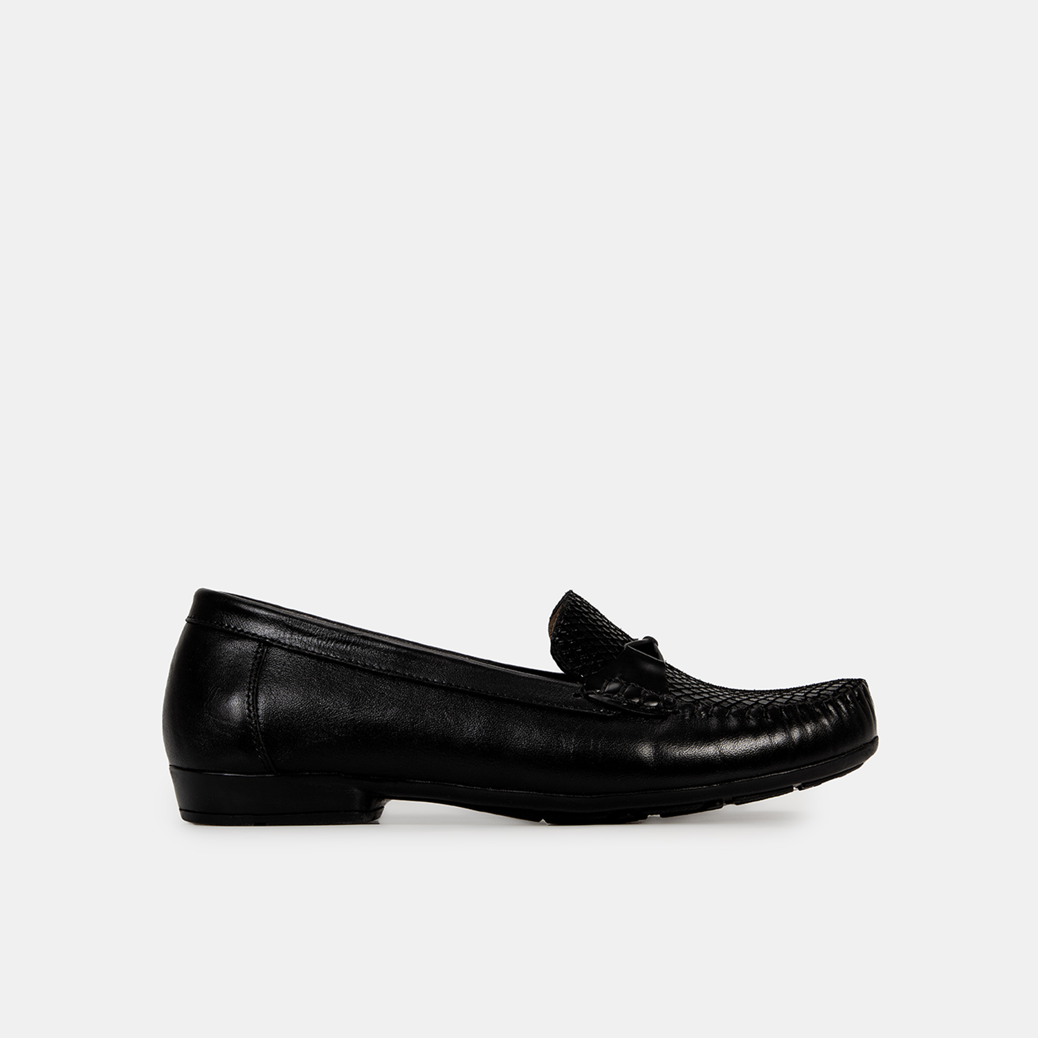 MOCASINES MUJER BATA NEGRO CASUALES COMFIT - 1