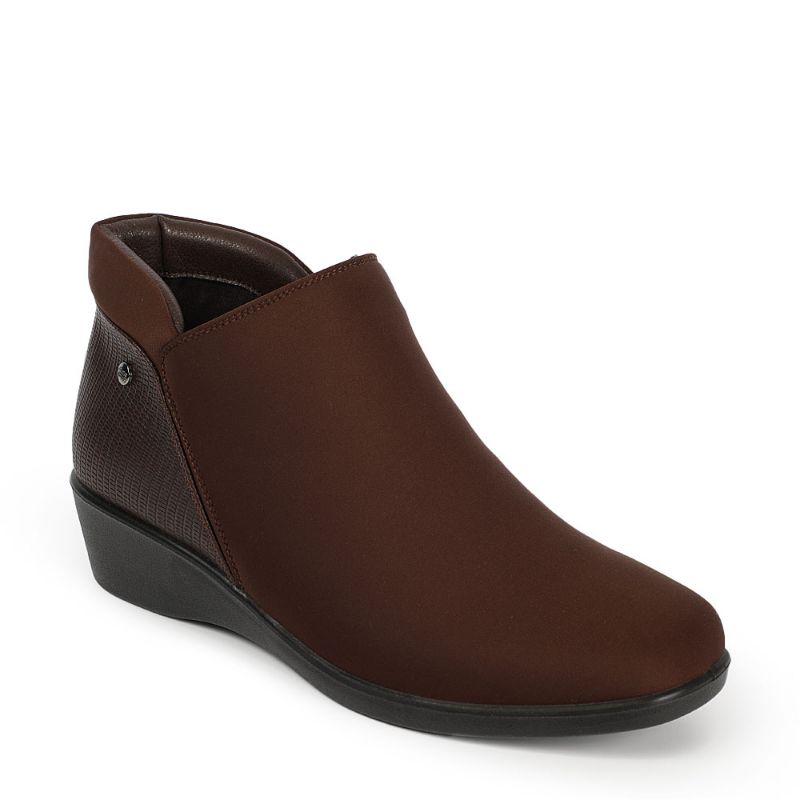 BOTINES MUJER BATA MARRÓN CASUALES COMFIT - 2