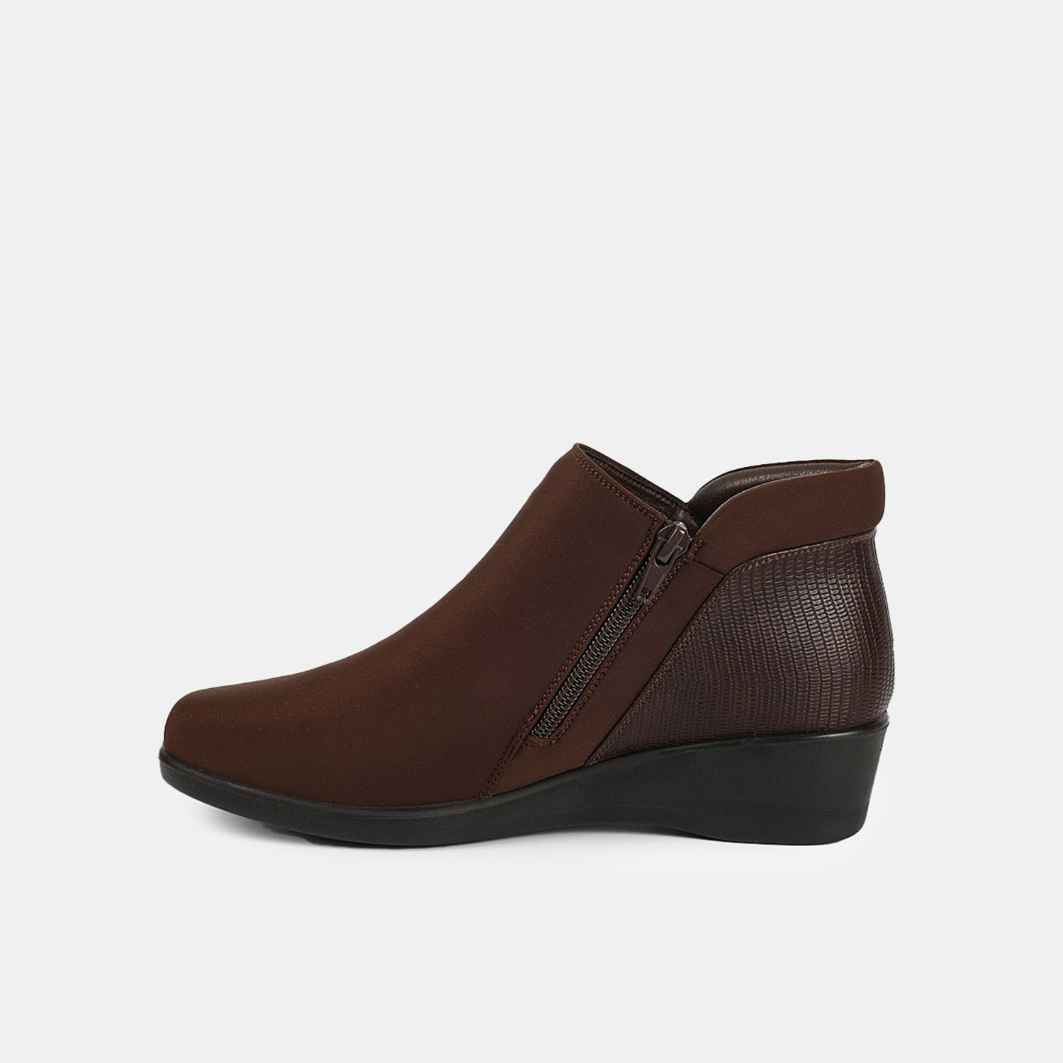 BOTINES MUJER BATA MARRÓN CASUALES COMFIT - 3