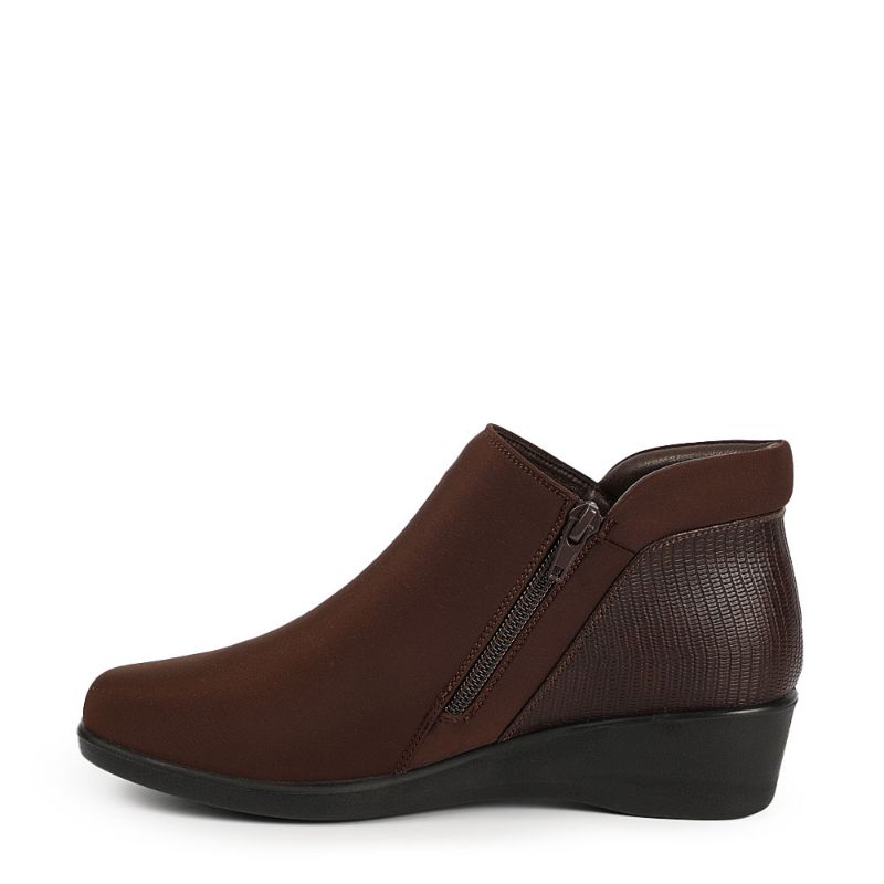 BOTINES MUJER BATA MARRÓN CASUALES COMFIT - 3