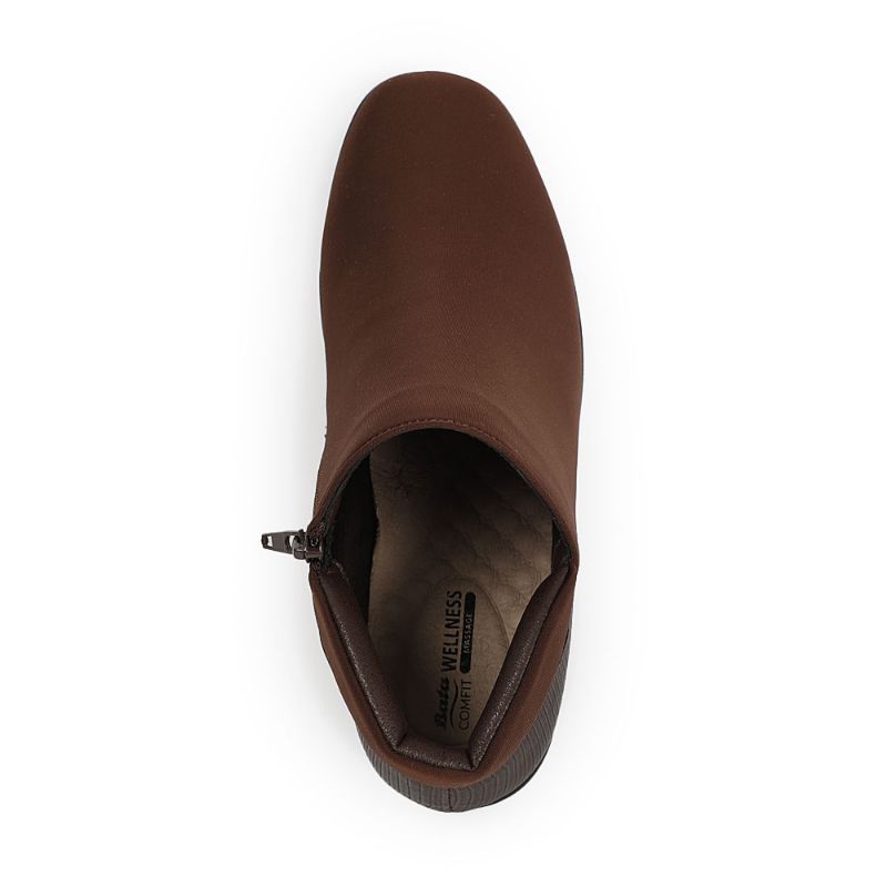 BOTINES MUJER BATA MARRÓN CASUALES COMFIT - 5