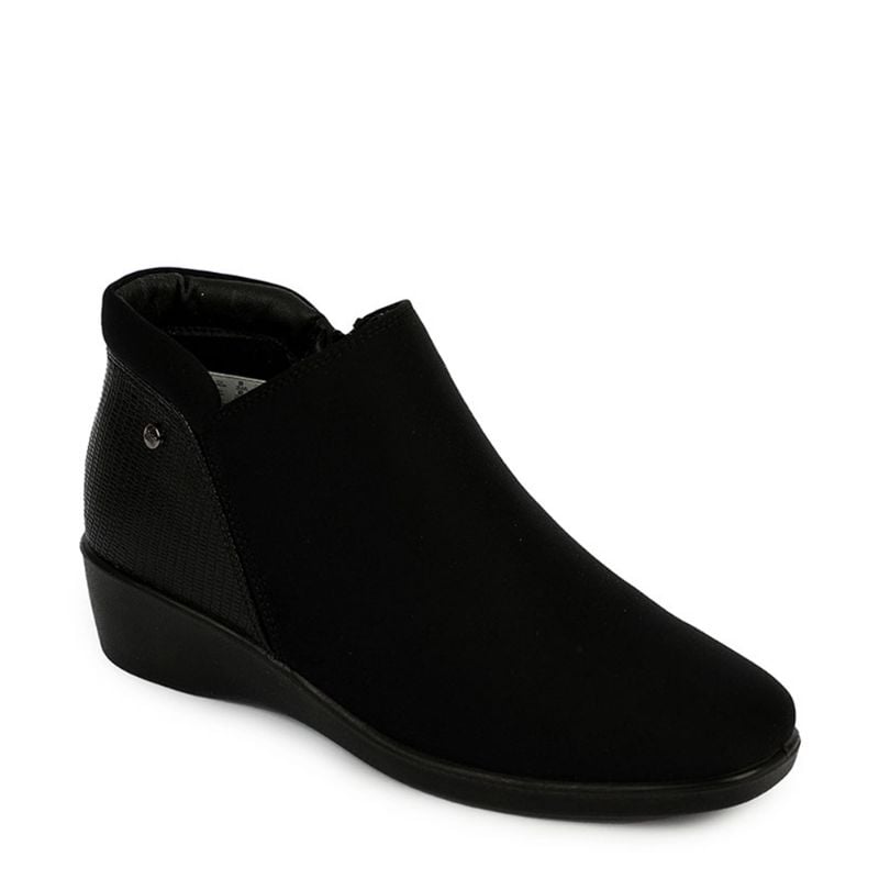 BOTINES MUJER BATA NEGRO CASUALES COMFIT - 2