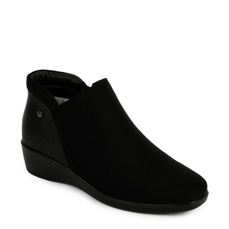 BOTINES MUJER BATA NEGRO CASUALES COMFIT - 2