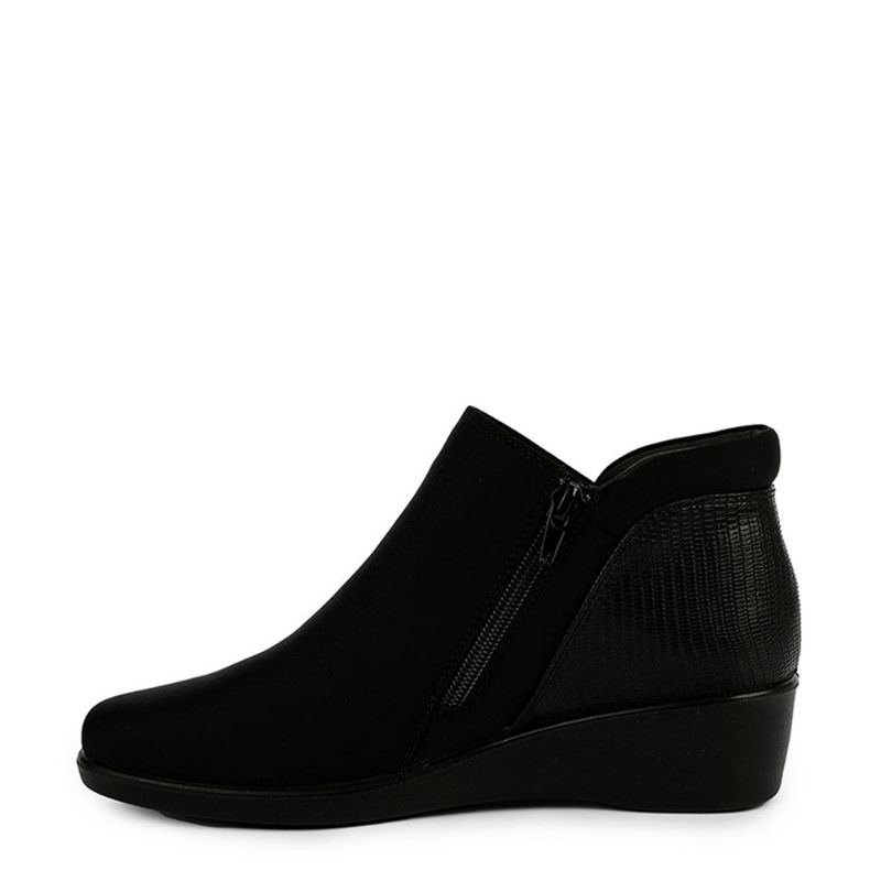 BOTINES MUJER BATA NEGRO CASUALES COMFIT - 3