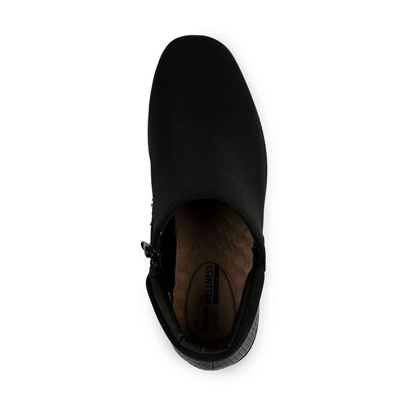 BOTINES MUJER BATA NEGRO CASUALES COMFIT - 5