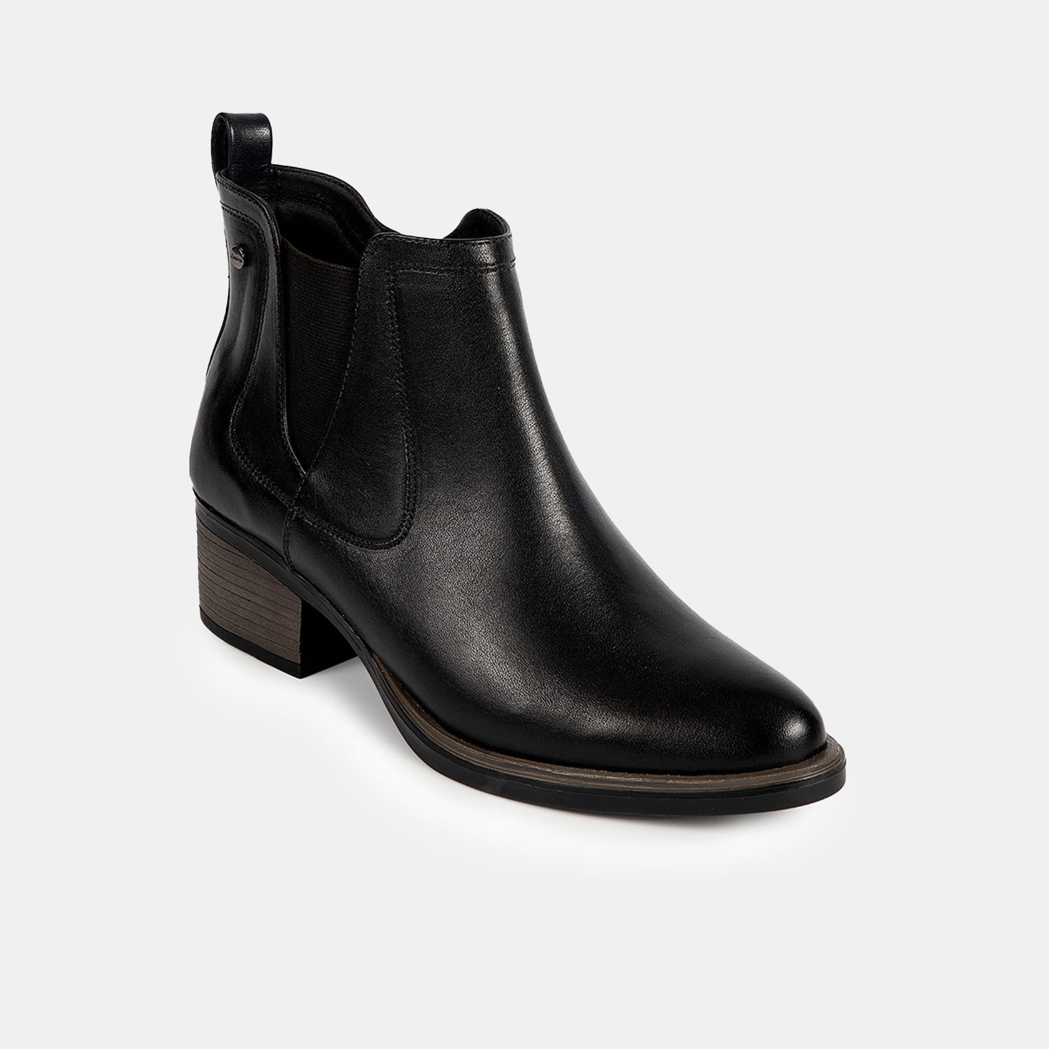 BOTINES MUJER BATA NEGRO CASUALES - 2
