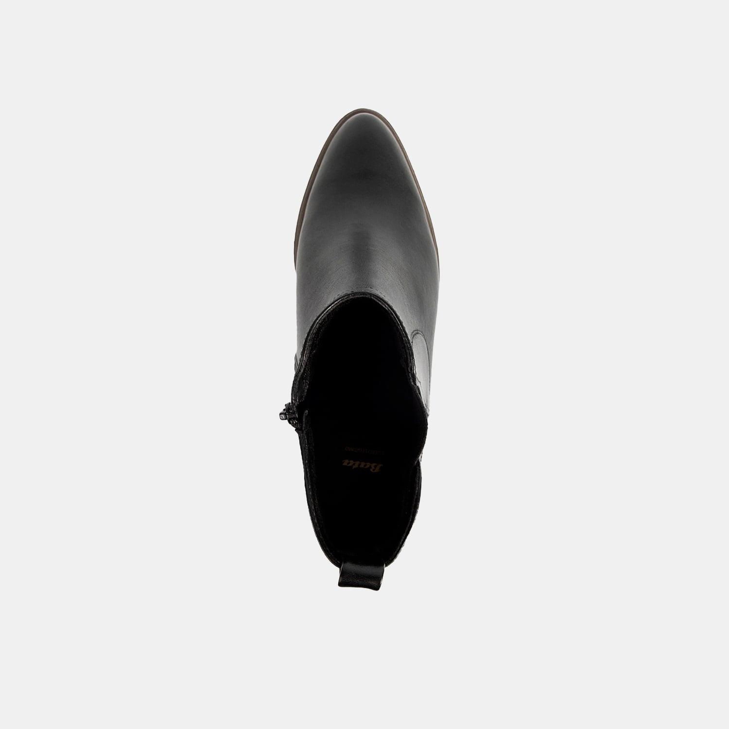 BOTINES MUJER BATA NEGRO CASUALES - 5