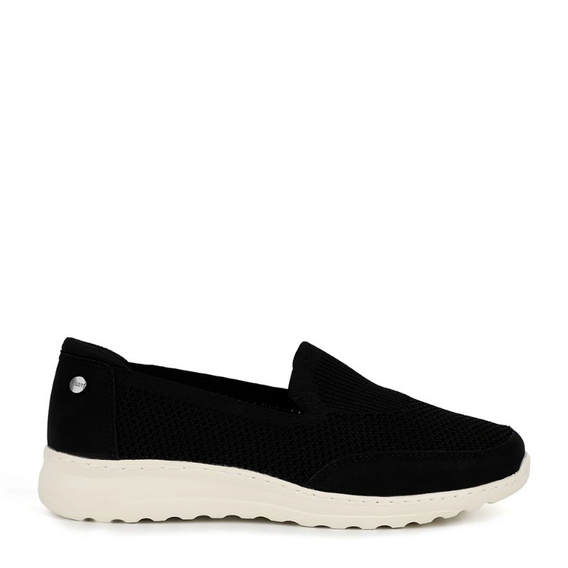 MOCASINES MUJER BATA NEGRO CASUALES COMFIT - 1