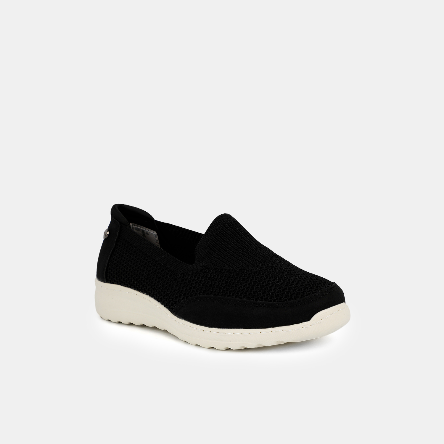 MOCASINES MUJER BATA NEGRO CASUALES COMFIT - 2