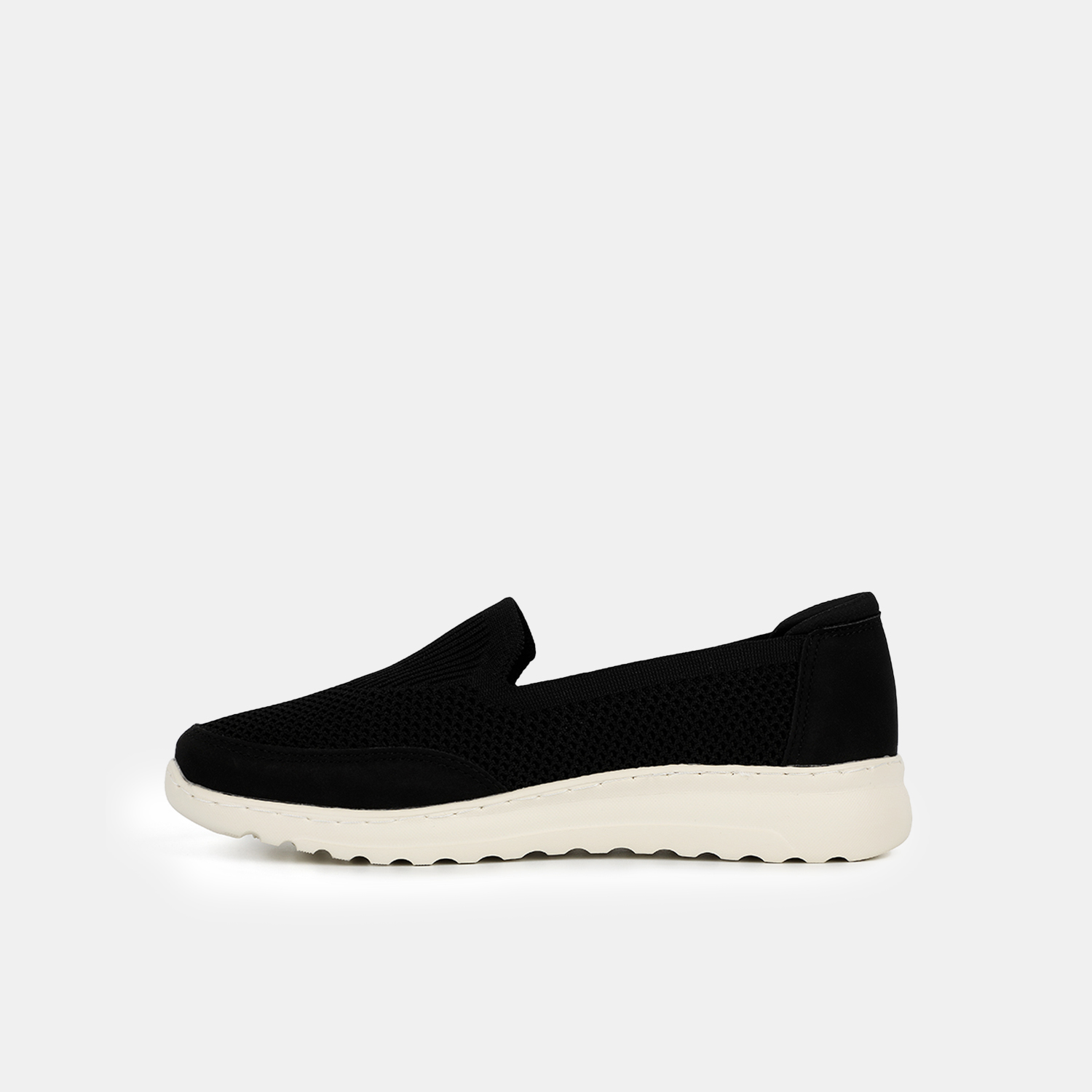 MOCASINES MUJER BATA NEGRO CASUALES COMFIT - 3