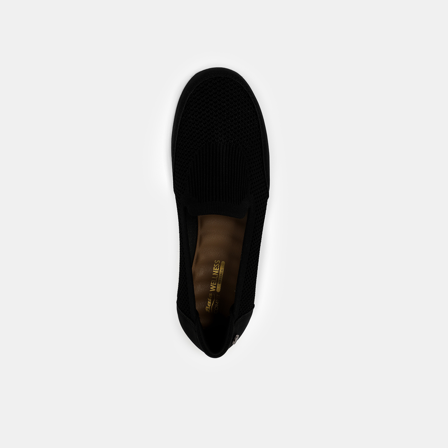 MOCASINES MUJER BATA NEGRO CASUALES COMFIT - 5