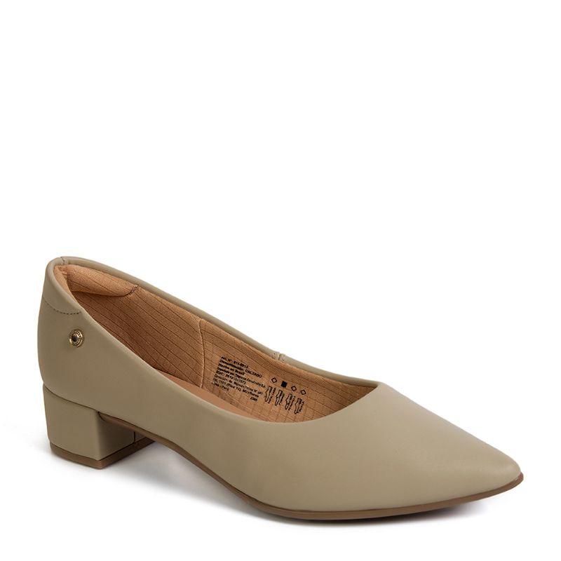 ZAPATOS DE VESTIR MUJER BATA BEIGE - 2