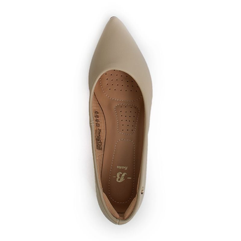 ZAPATOS DE VESTIR MUJER BATA BEIGE - 5