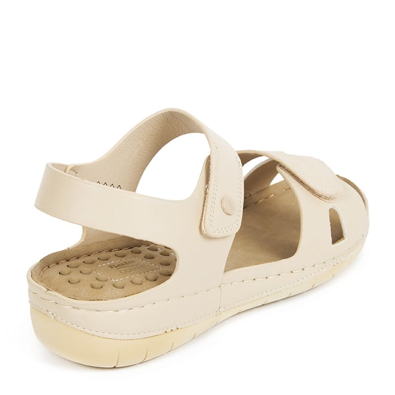 SANDALIAS CASUALES PARA MUJER BATA COMFIT BEIGE - 4