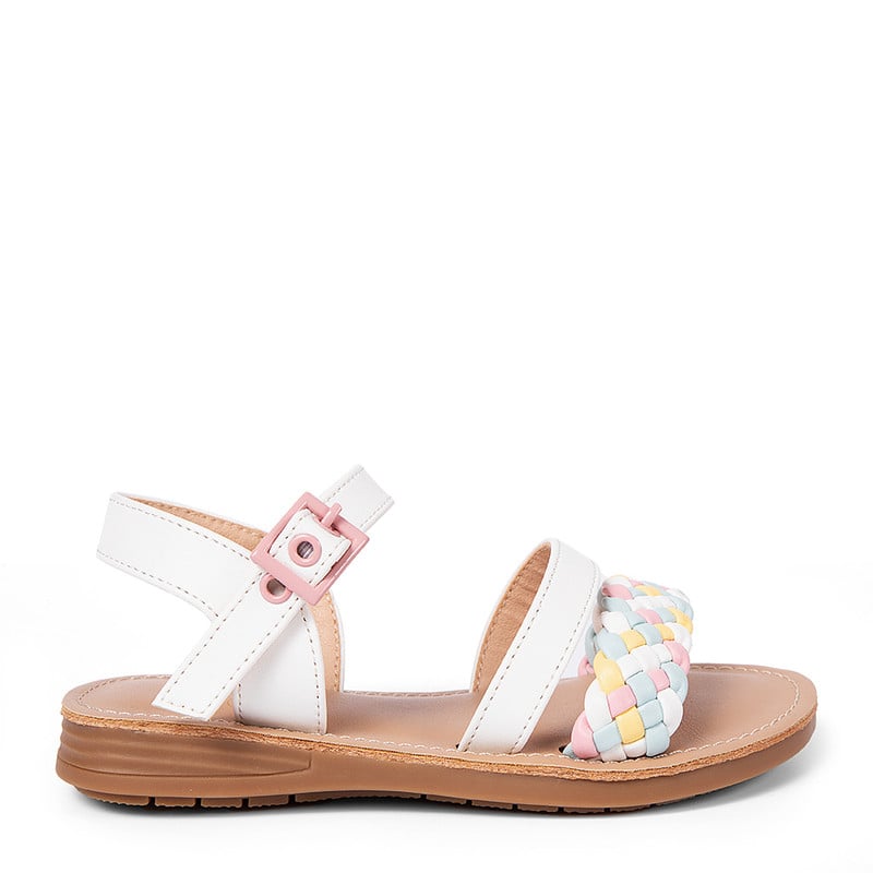 SANDALIAS CASUALES PARA NIÑA BUBBLEGUMMERS BEIGE - 1